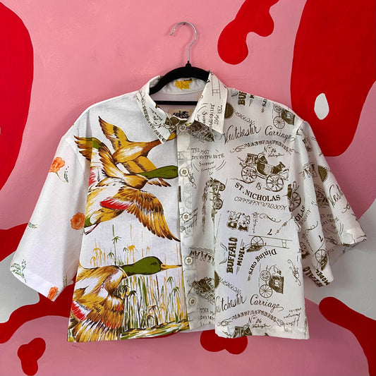 'I Saw Her' Button-Up