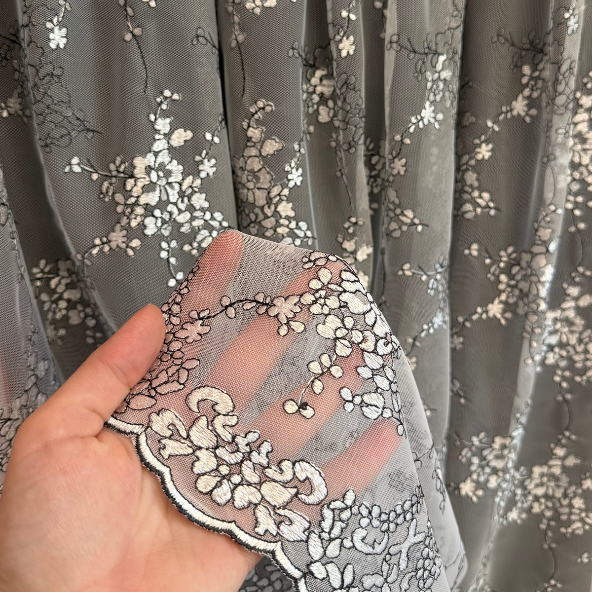 Midi Lace Skirt