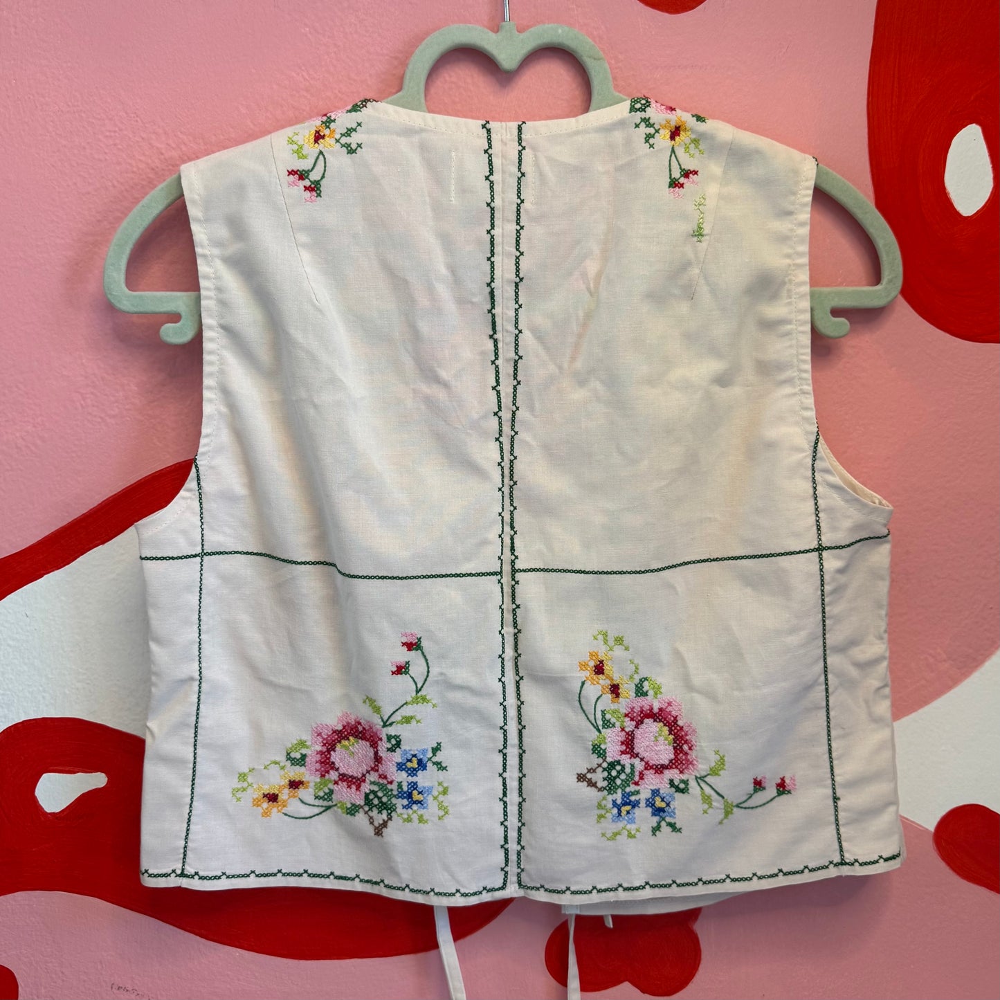 Flower Stitched Vest Vol.5