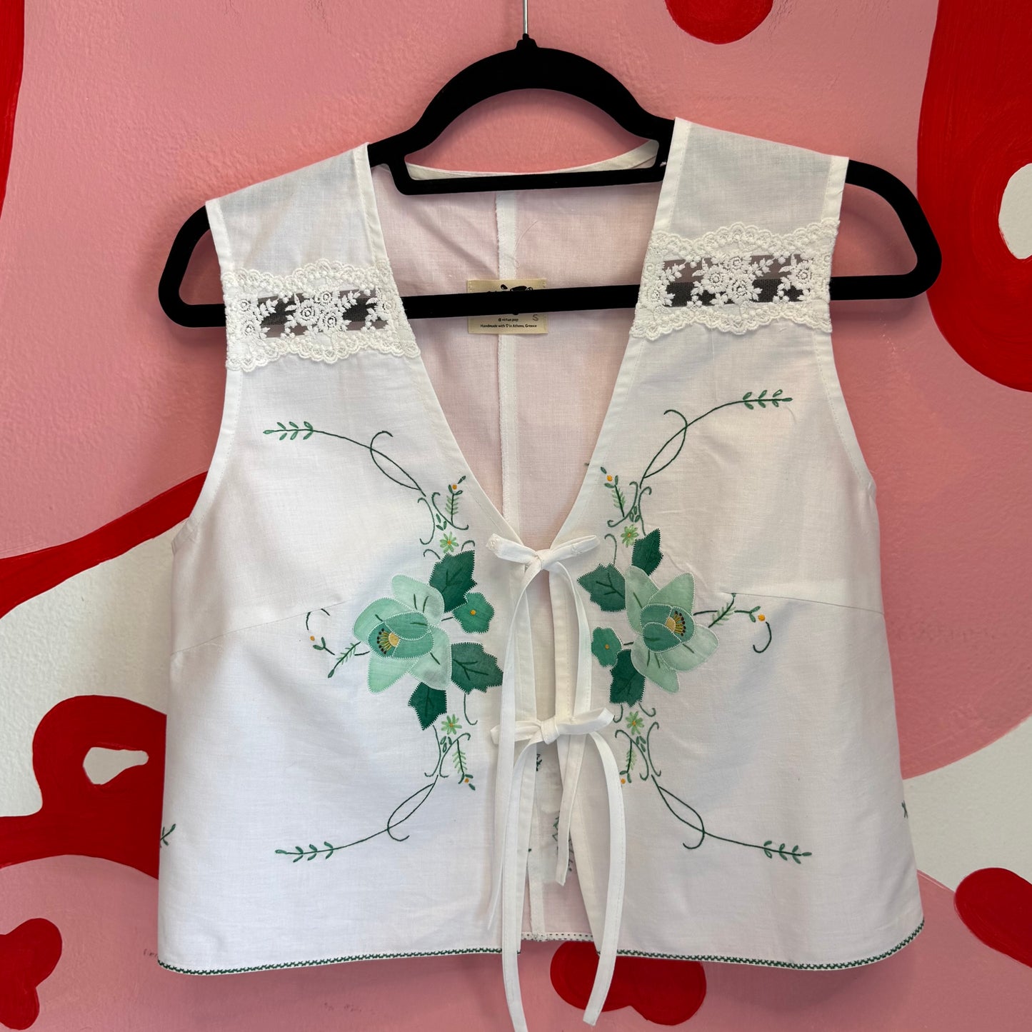 Flower Stitched Vest