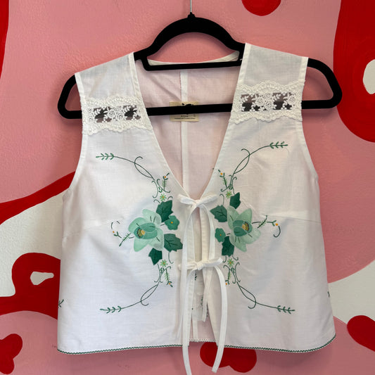 Flower Stitched Vest Vol.10