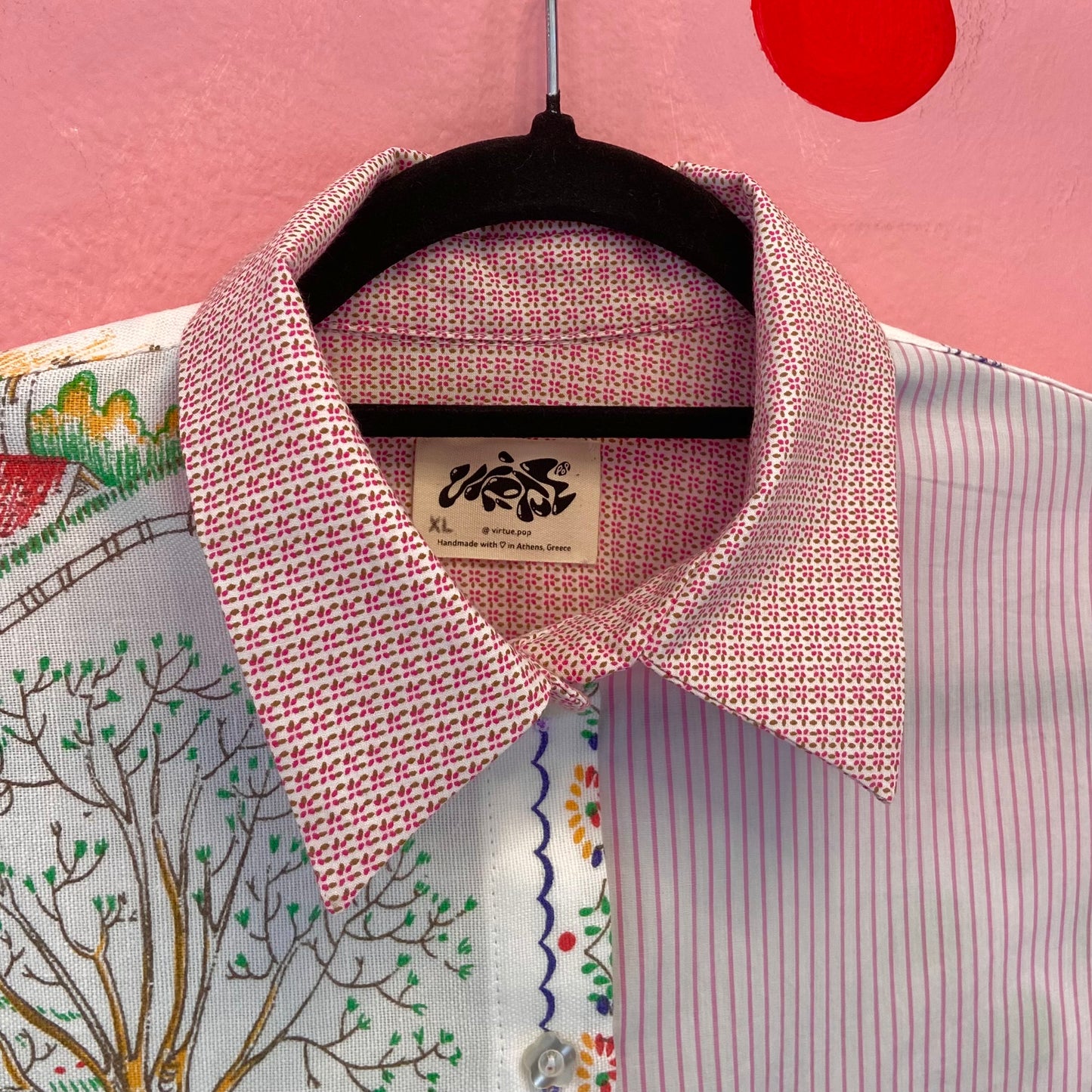 'Friendship Bracelets' Button-Up