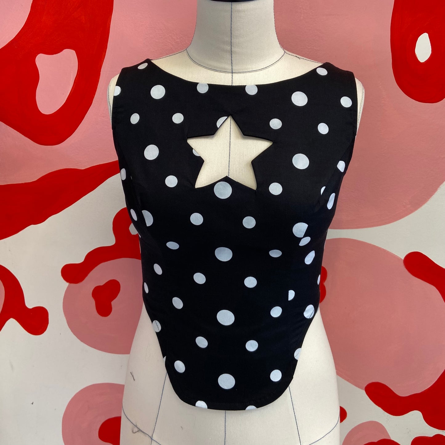 'Polka Dot' Star Top