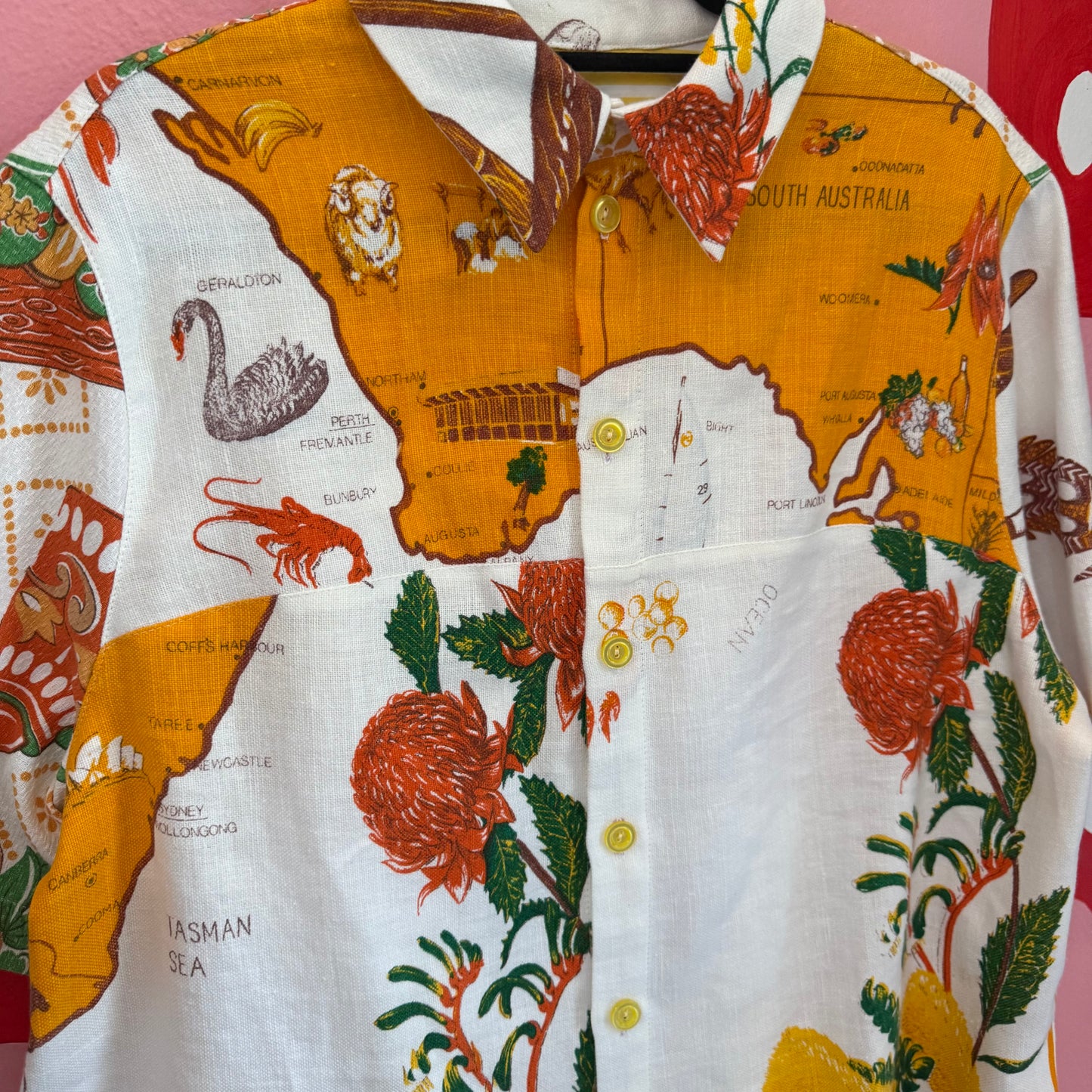 'Hold The Line' Button-Up