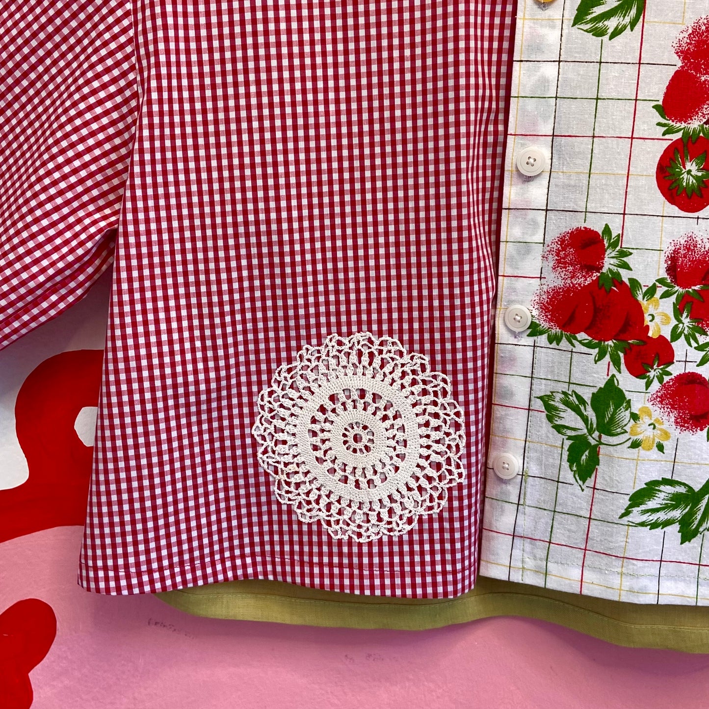 'Happy-Go-Lucky' Button-Up