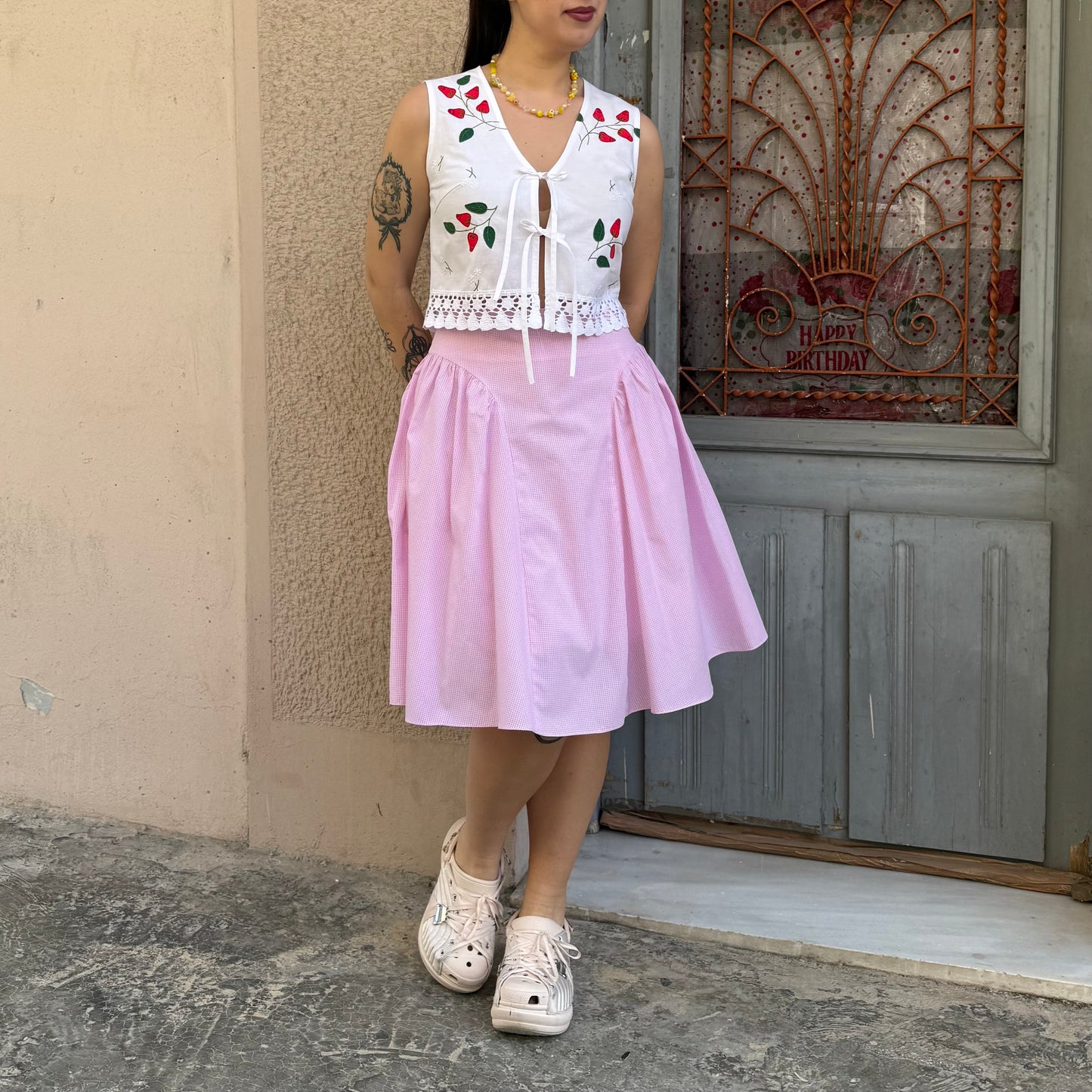 'A Walk in the Sun' Skirt