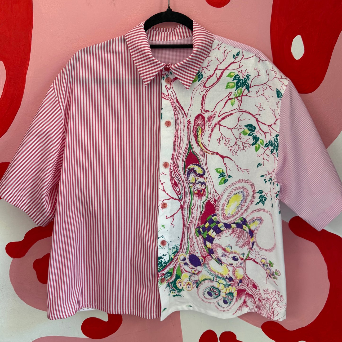 'Violet' Button-Up