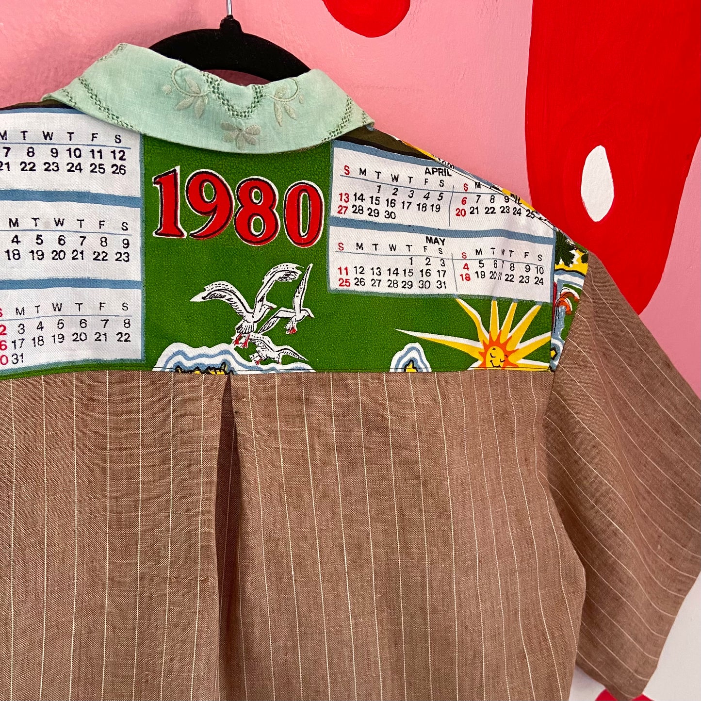 'Across the World' Button-Up