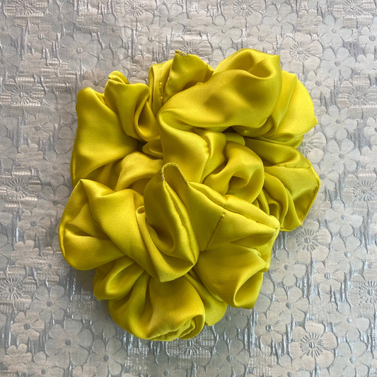 Bright Yellow Scrunchy