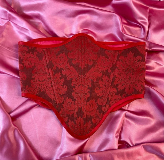 Victorian Red Corset