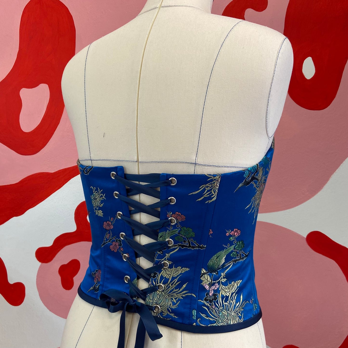 “Paradise Blue” Corset