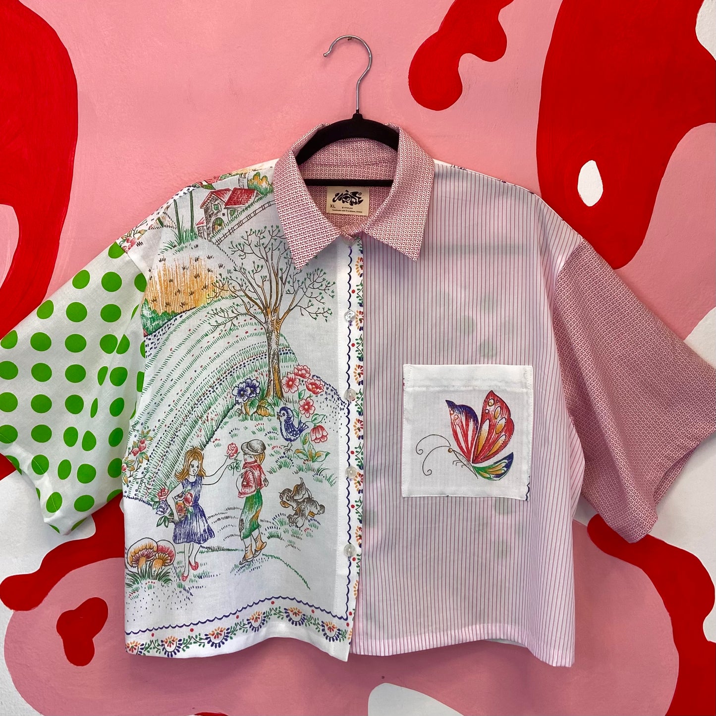 'Friendship Bracelets' Button-Up