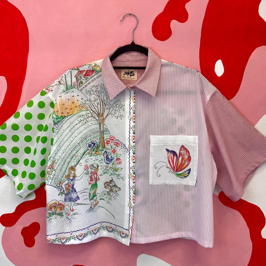 'Friendship Bracelets' Button-Up