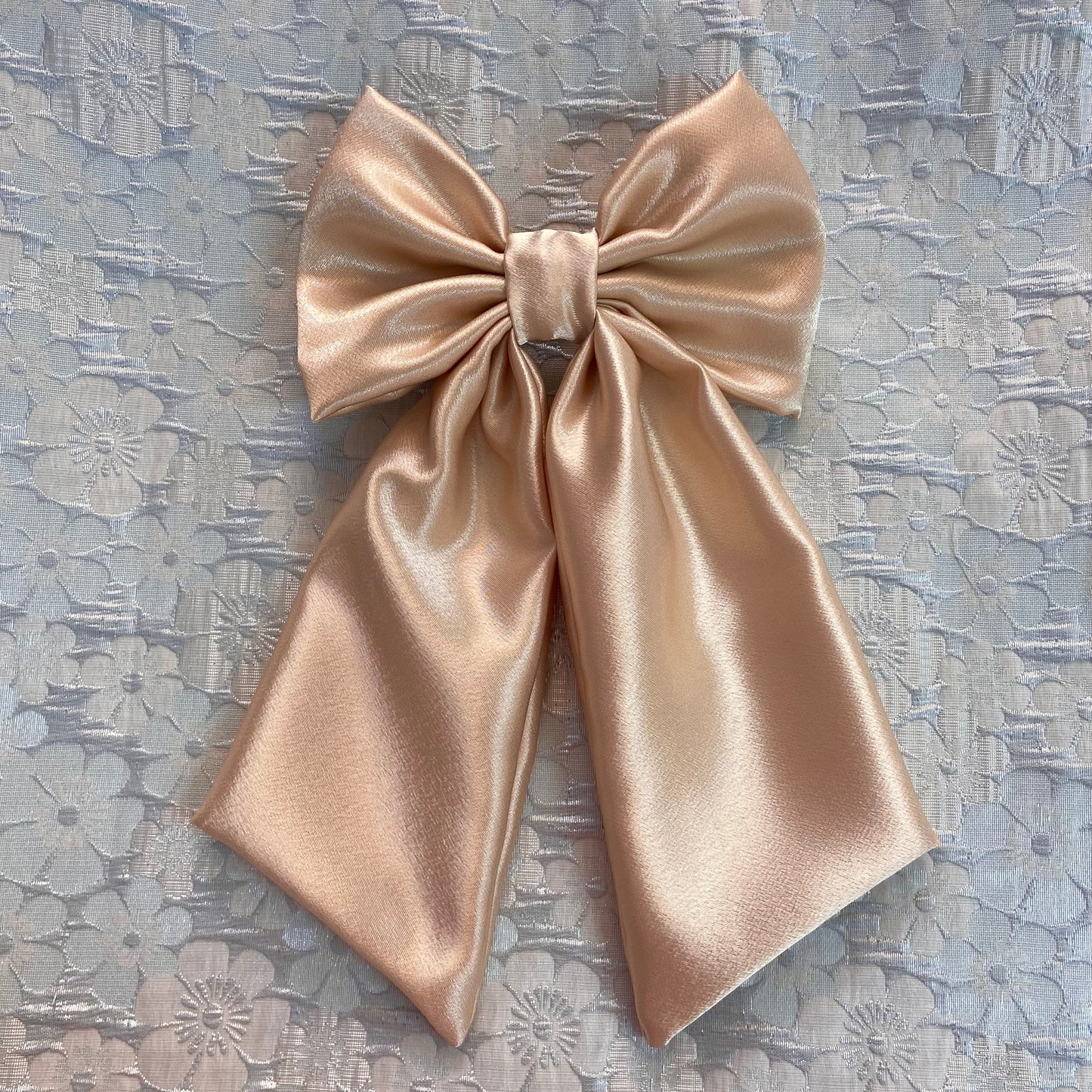 Golden Satin Bow