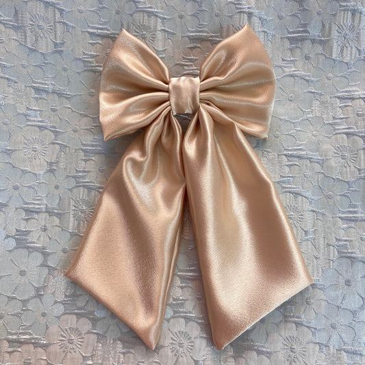 Golden Satin Bow