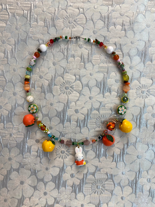 “Picking Fruits” Necklace
