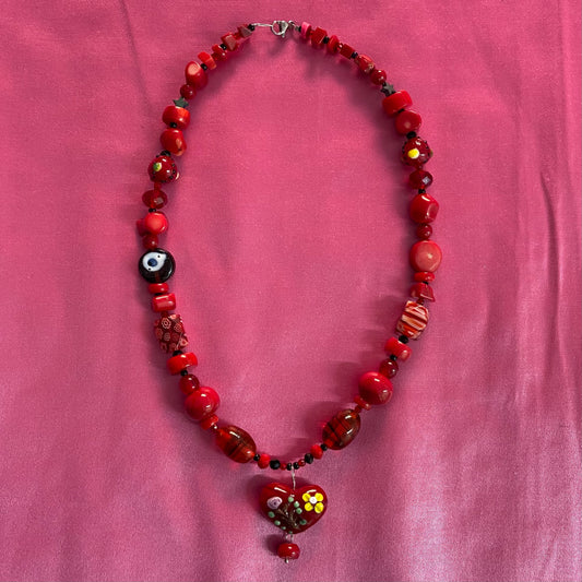 "Red Heart" Necklace