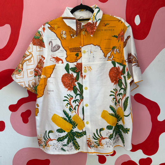 'Hold The Line' Button-Up