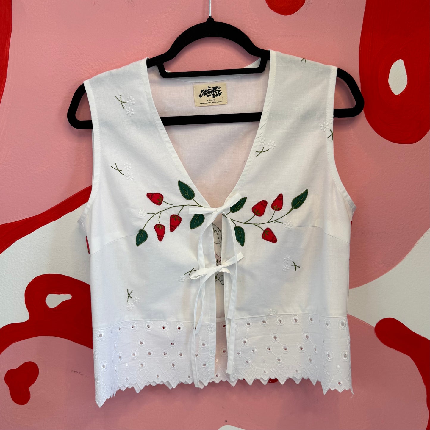 Strawberry Stitched Vest Vol.1
