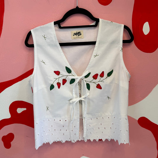Strawberry Stitched Vest Vol.1