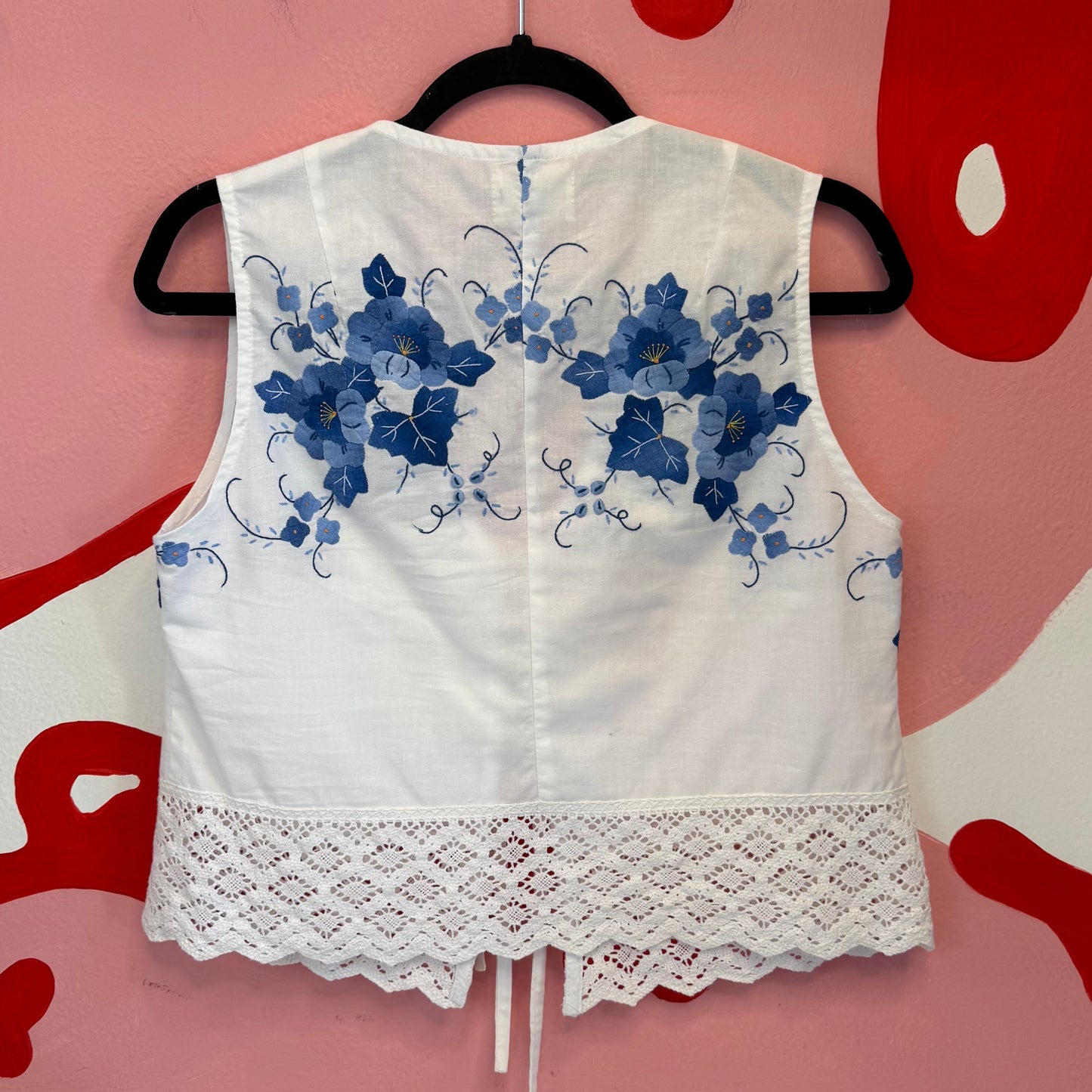 Flower Stitched Vest Vol.8