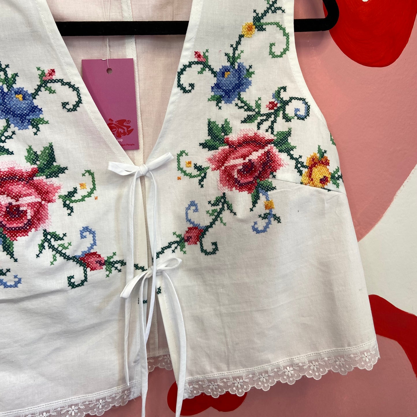 Flower Stitched Vest Vol. 3
