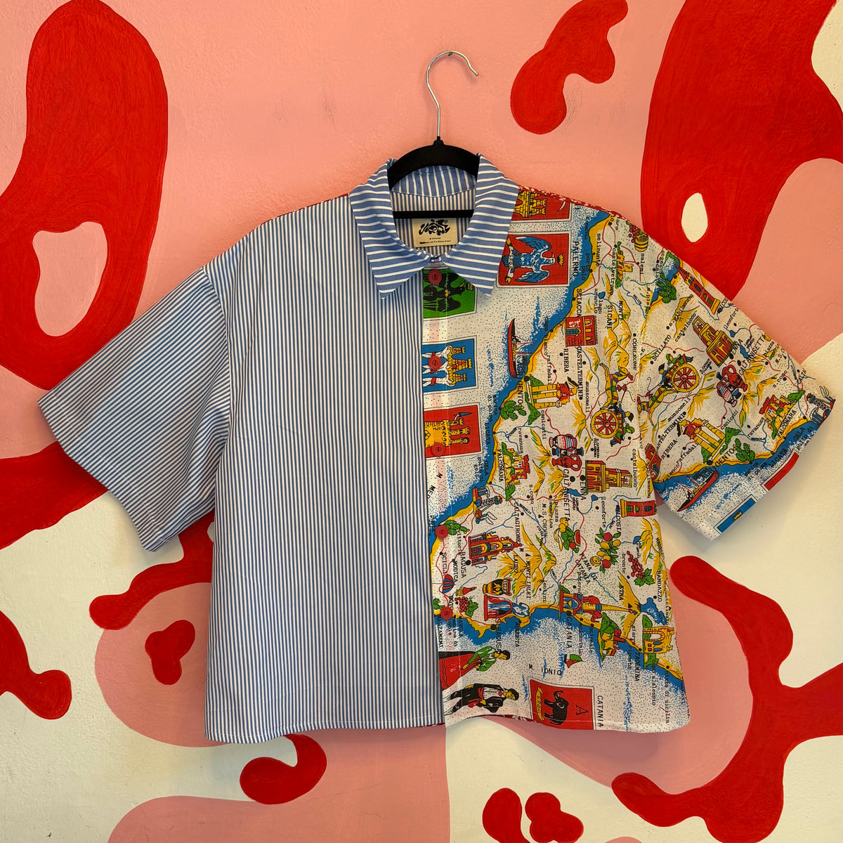 'On the Road' Button-Up