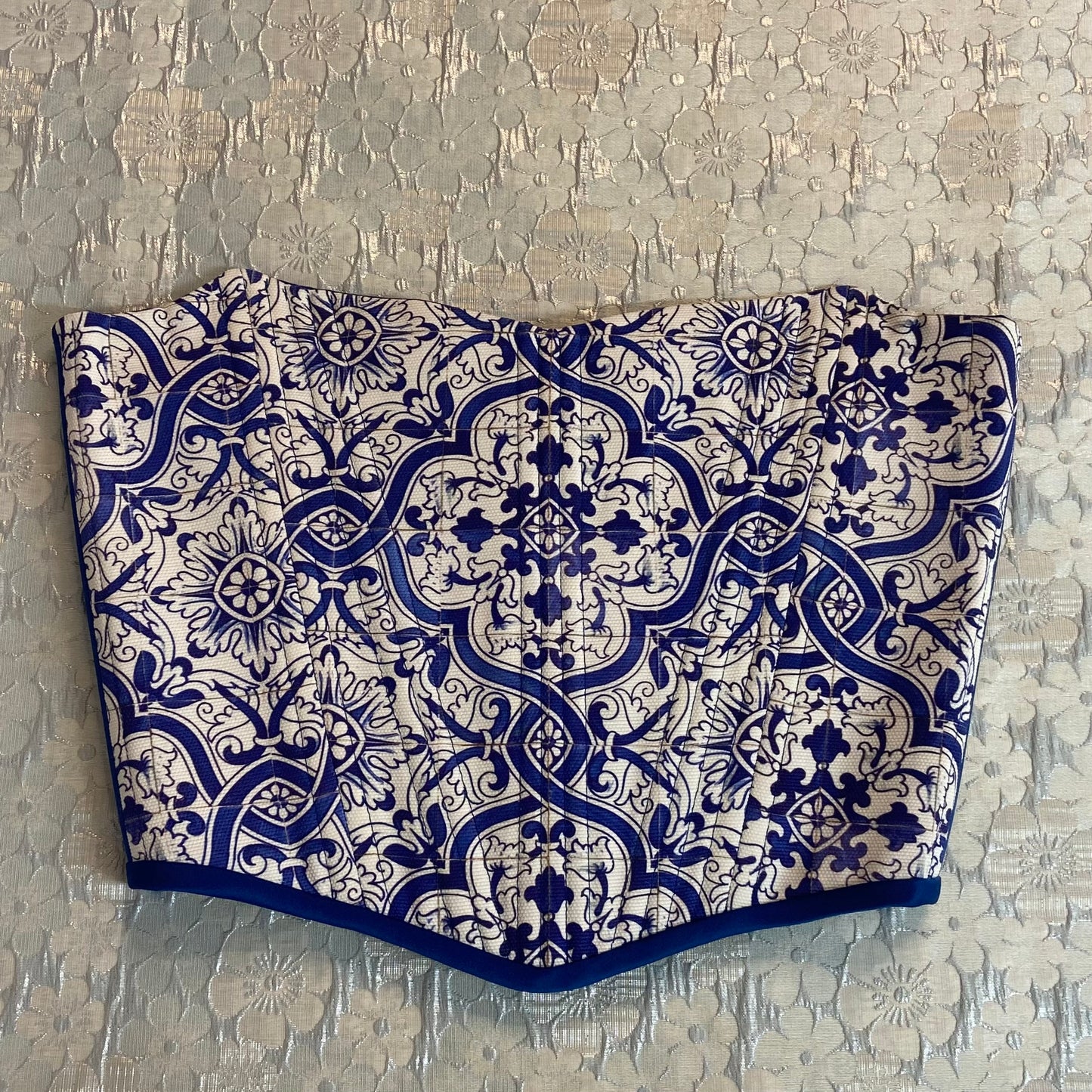 Portuguese Tile Corset - Holiday Gift!