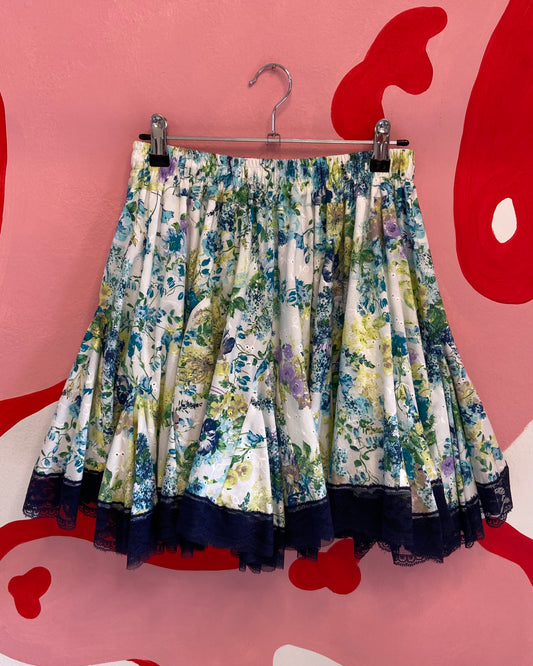 “Garden Walk" Fluffy Skirt