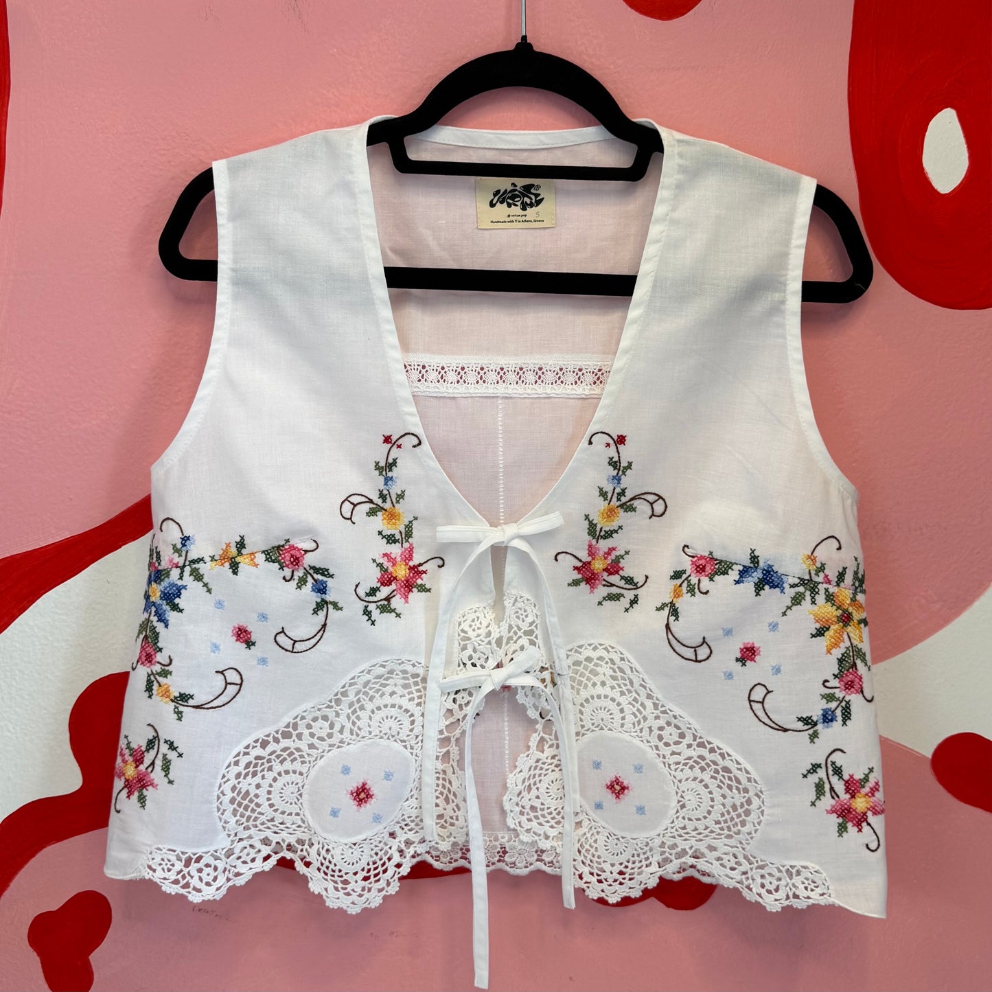 Flower Stitched Vest Vol.7