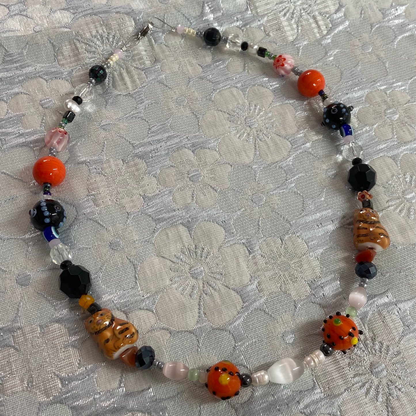 “Orange Cat” Necklace