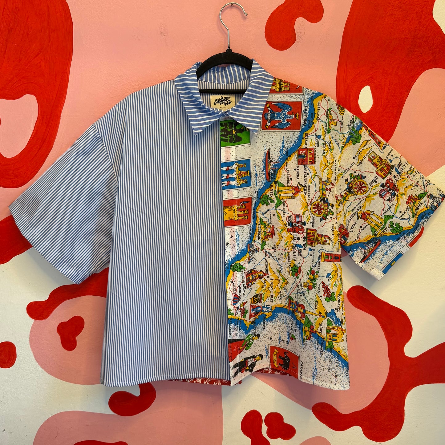 'On the Road' Button-Up