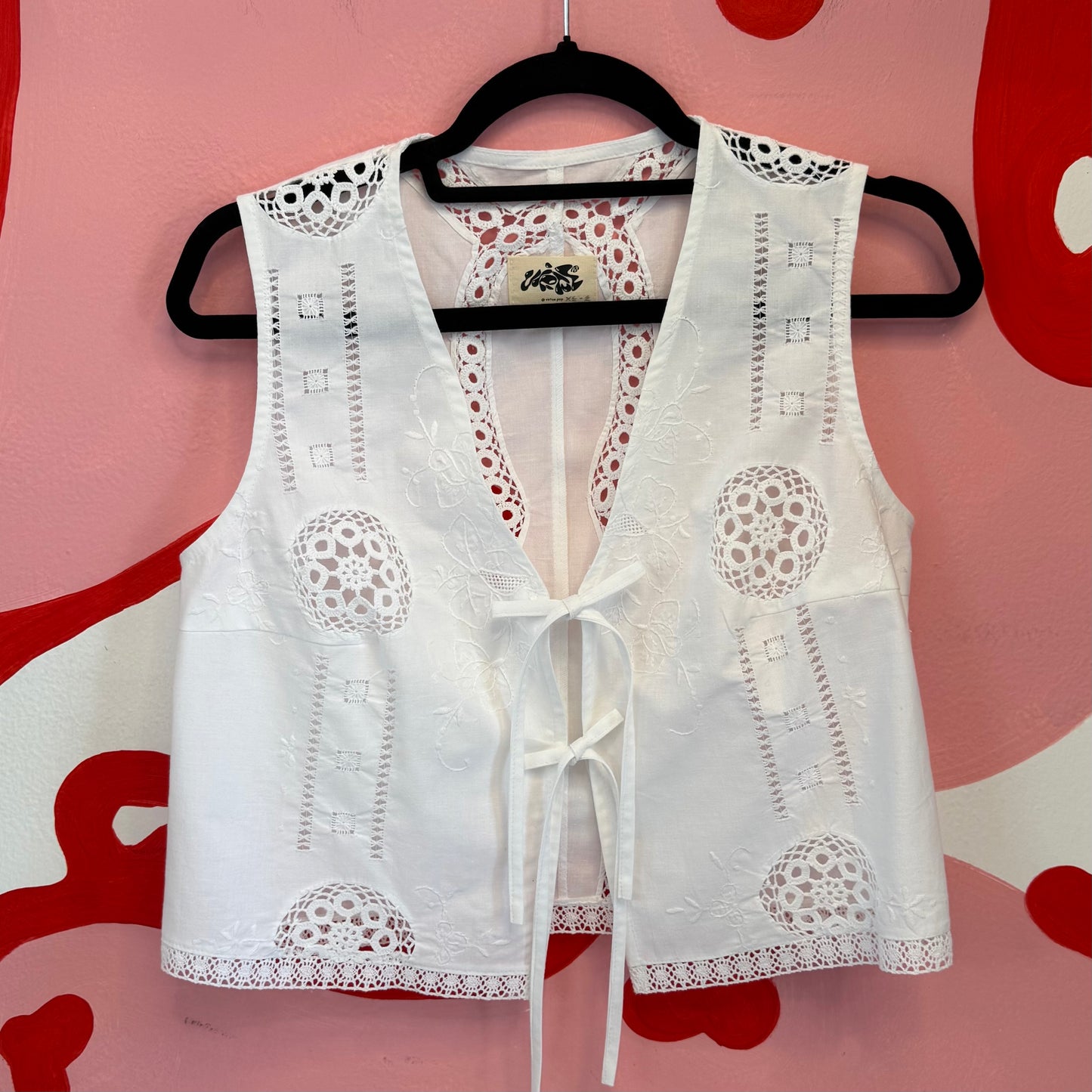 Flower Stitched Vest Vol.8