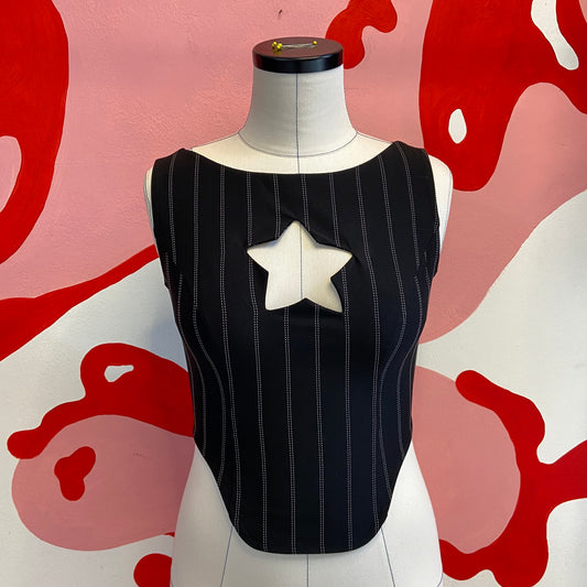 ‘Serious Stripes’ Star Top