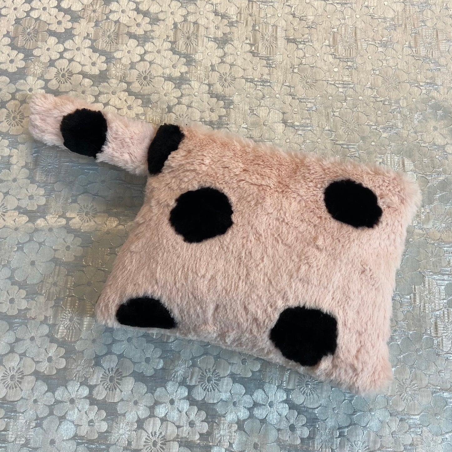 Pink Polka Dot Pouch