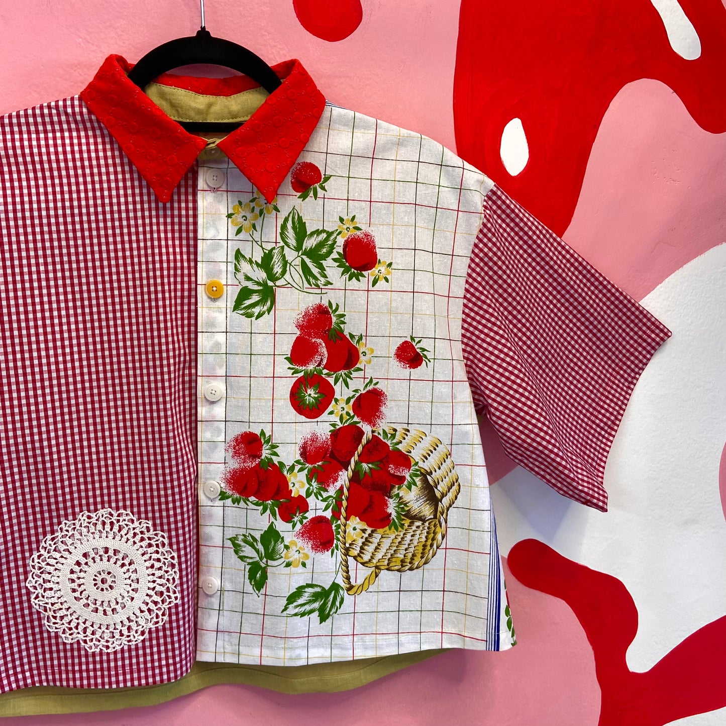 'Happy-Go-Lucky' Button-Up