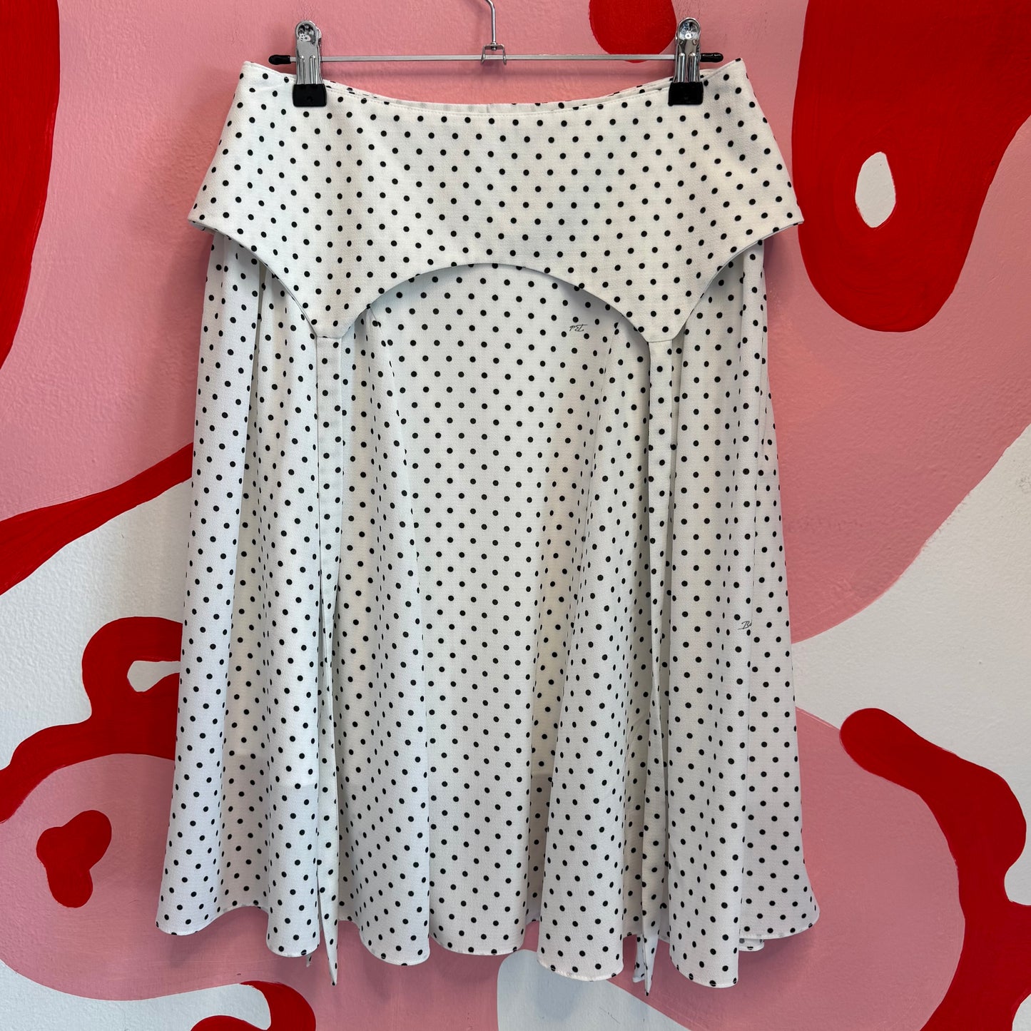 'Polka Dot' Skirt / Garter Belt