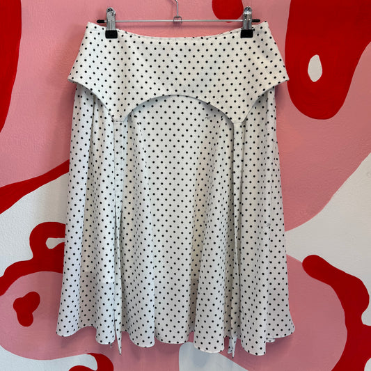 'Polka Dot' Skirt / Garter Belt