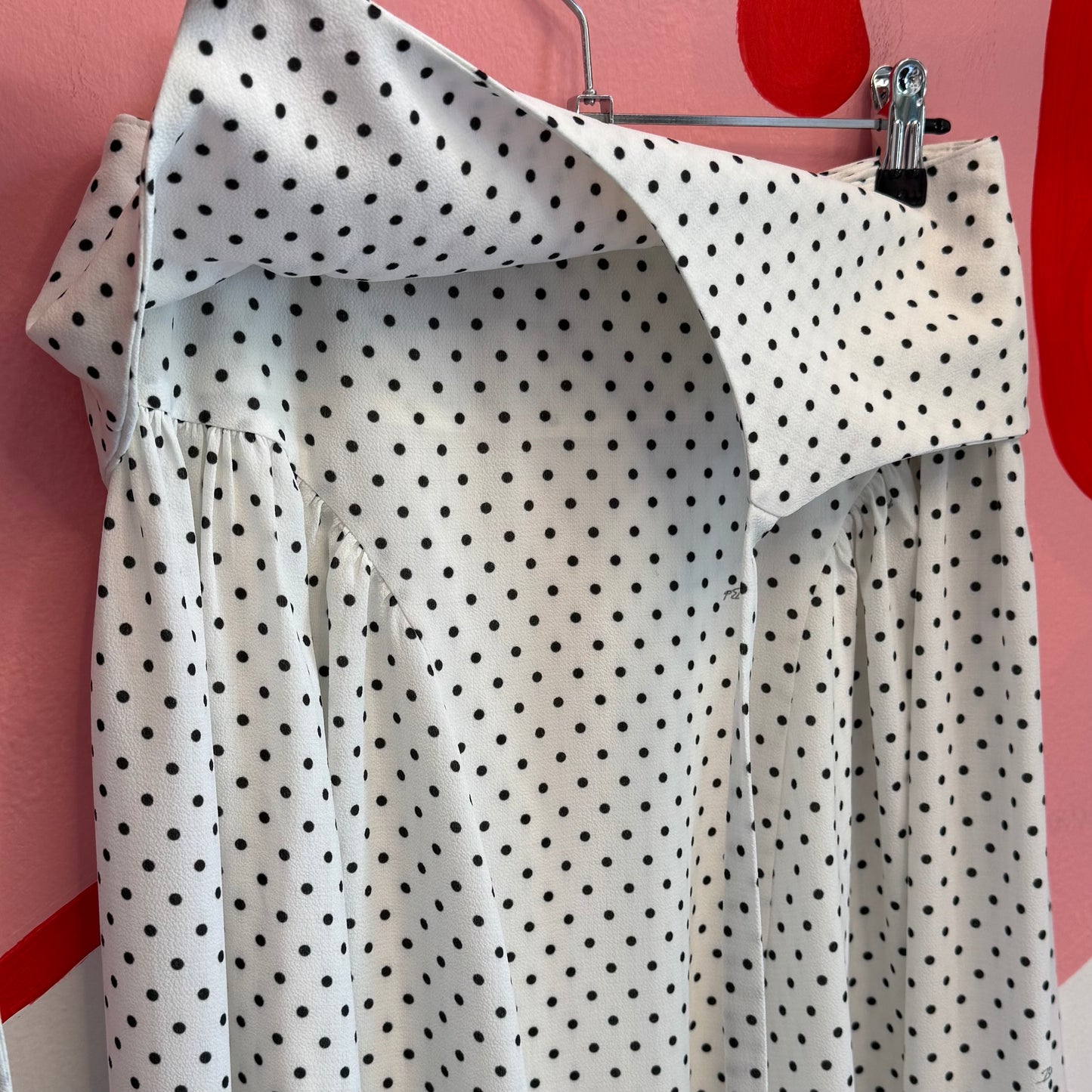 'Polka Dot' Skirt / Garter Belt
