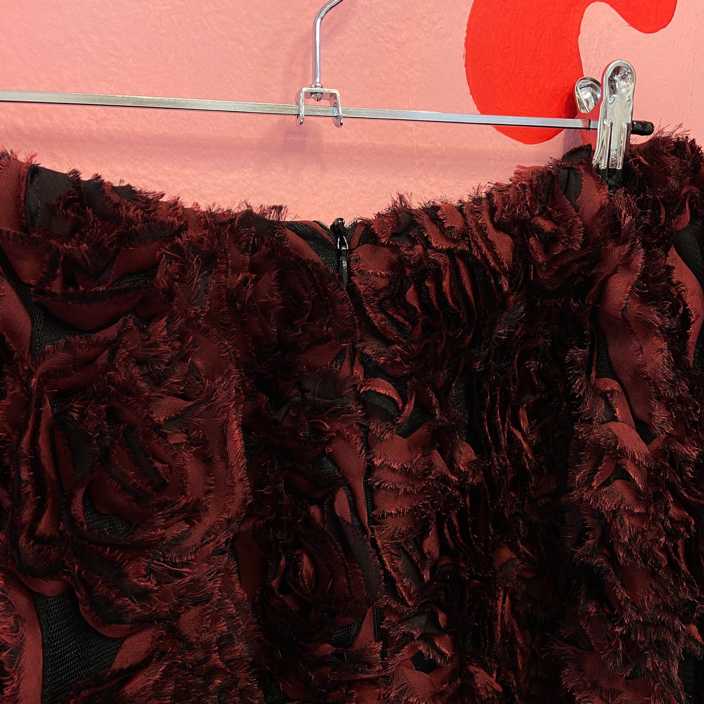 ‘Deep Flower Dream’ Mini Skirt