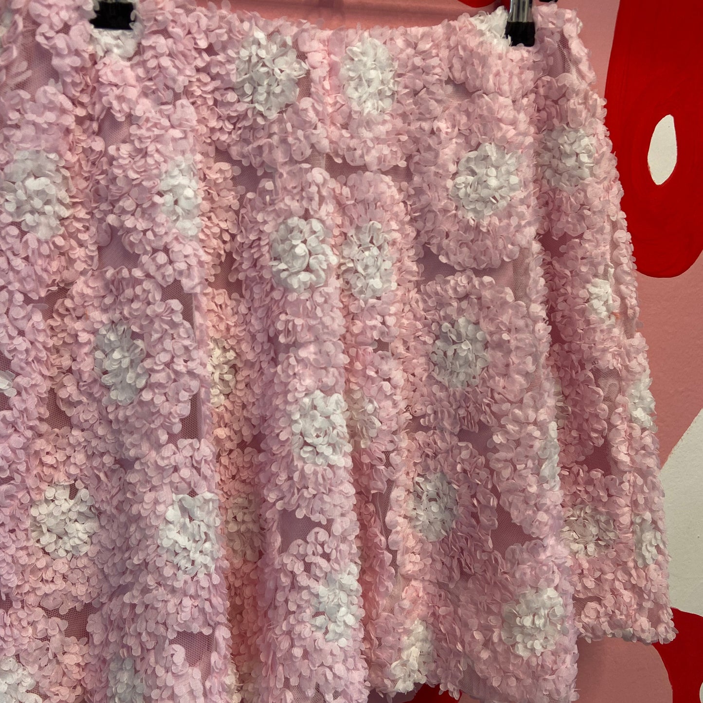 ‘Shy Flower Dream’ Mini Skirt