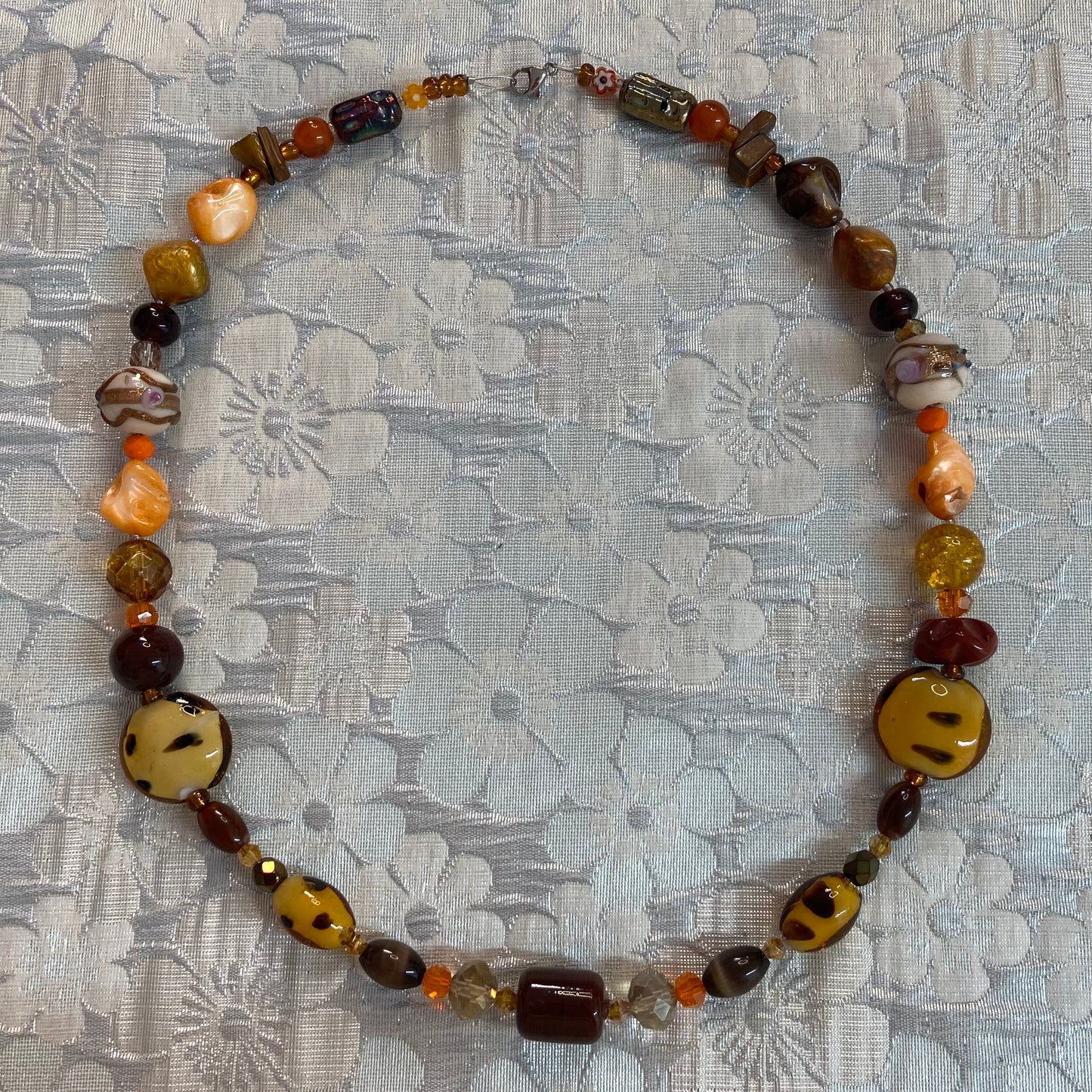 “Brown Rocks” Necklace