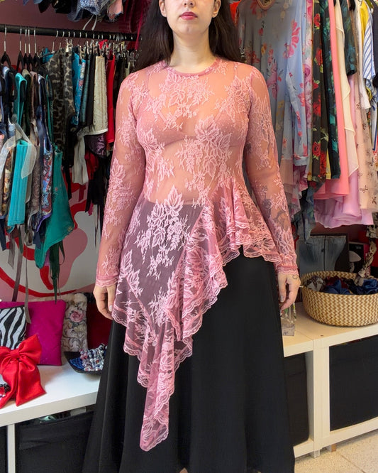 ‘Art Angel’ Frill Top