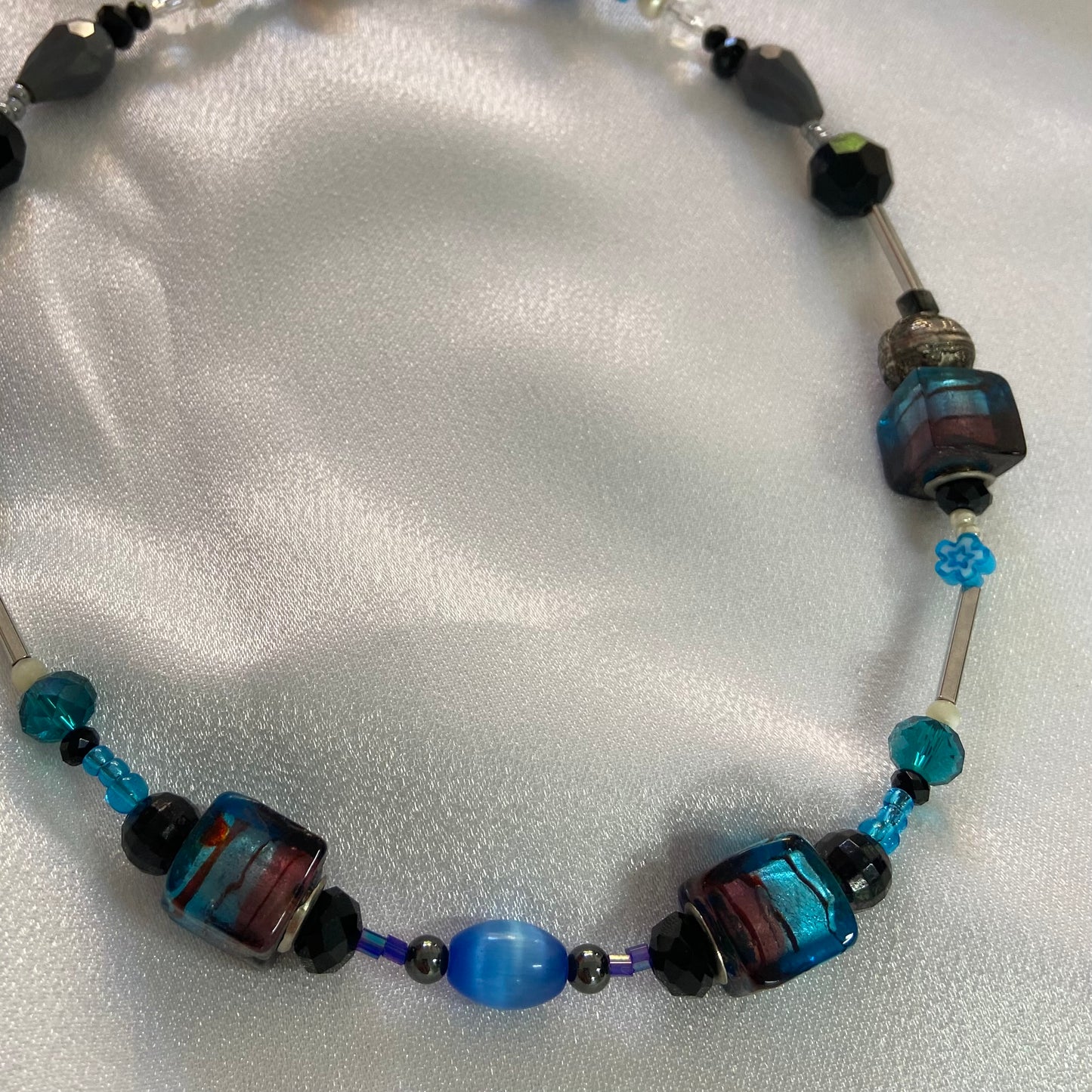 “Blue Gems” Necklace