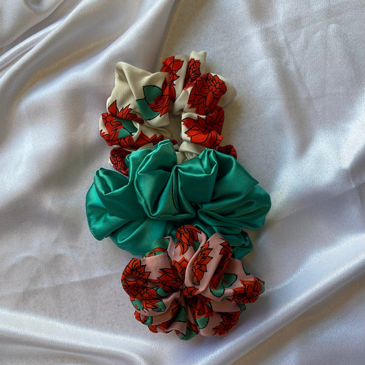 "Forest" Scrunchies