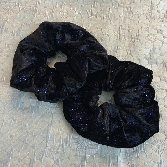 Galaxy Velvet Scrunchy