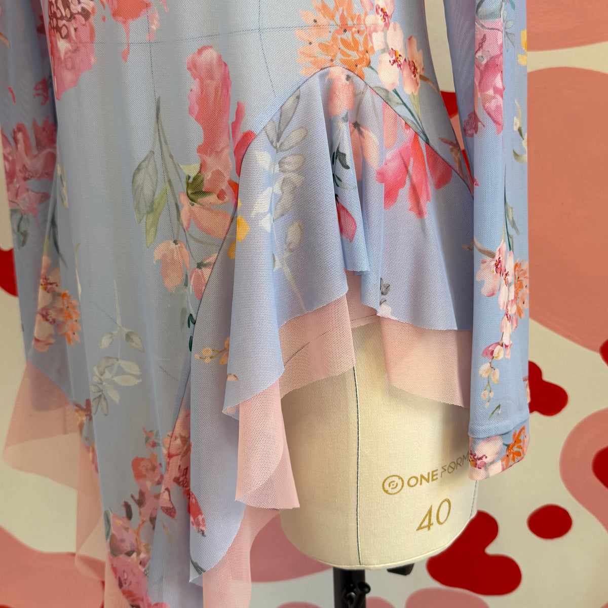 ‘Pin’ Frill Top