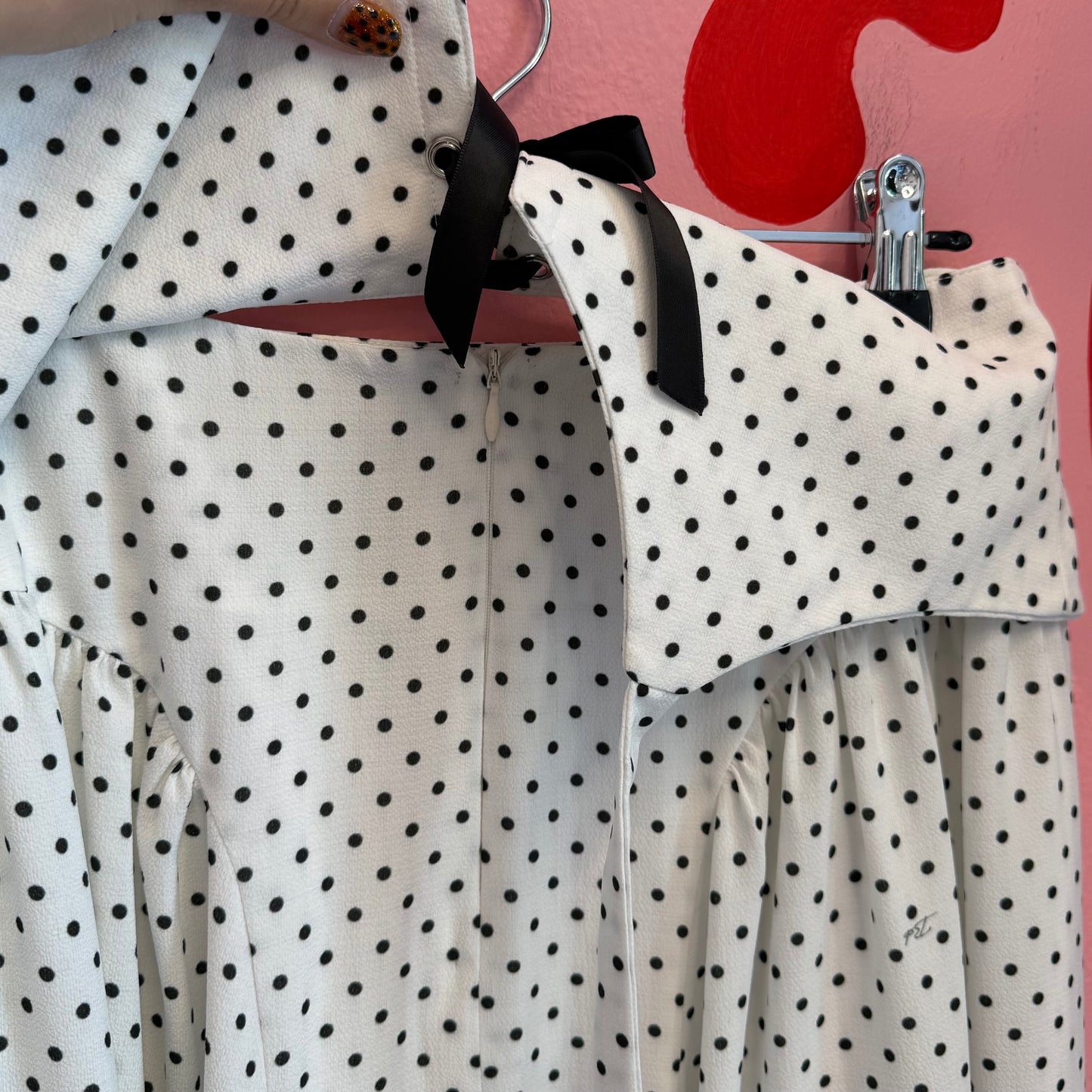 'Polka Dot' Skirt / Garter Belt