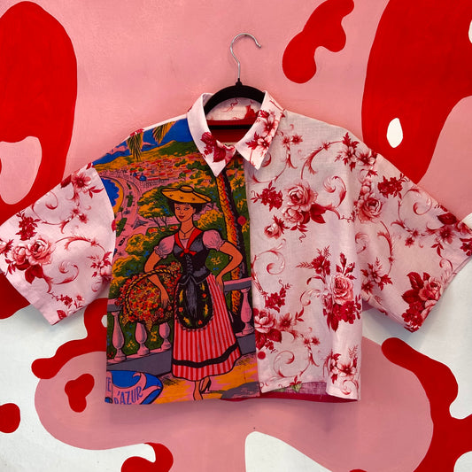 'Walk in Paris' Button-Up