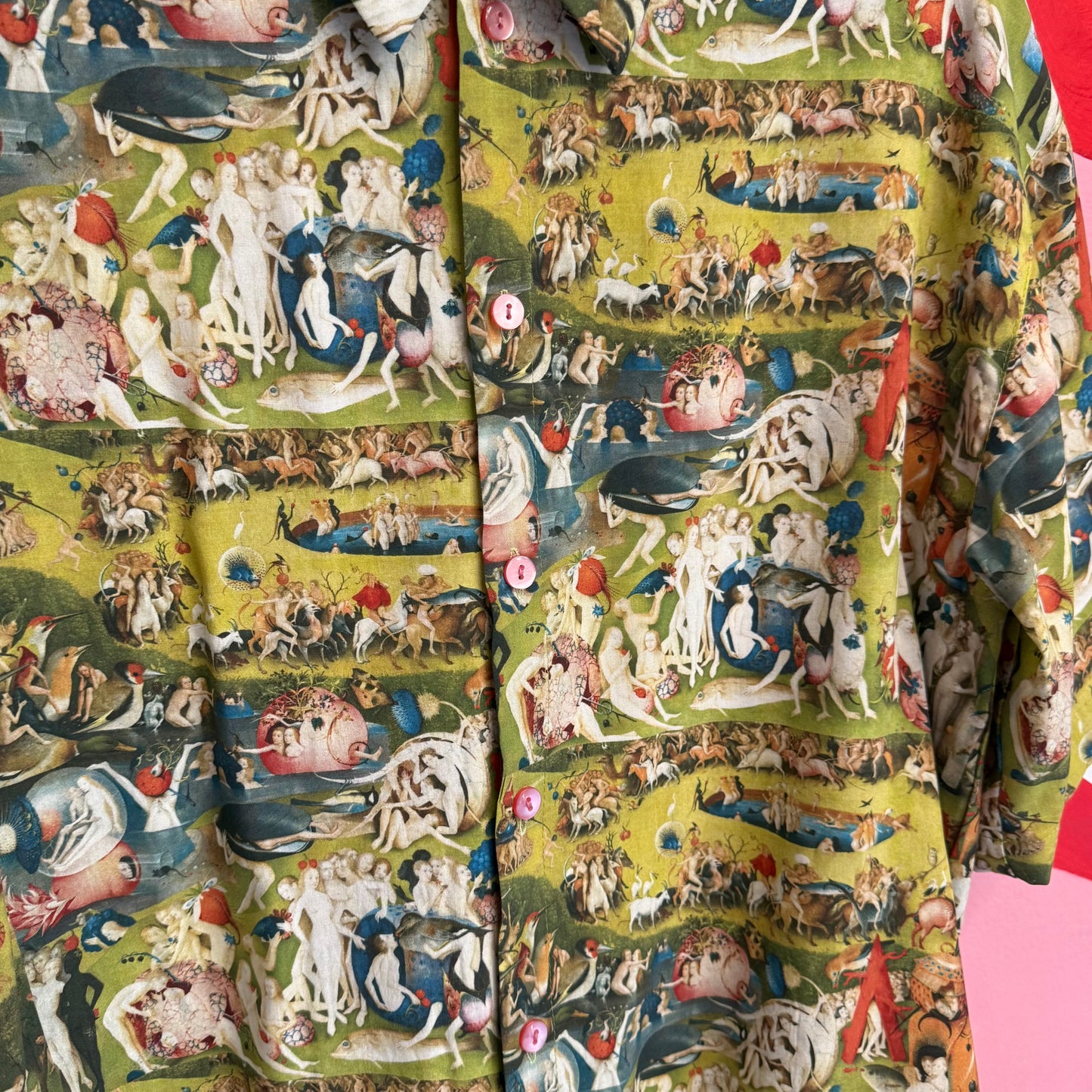 'The Garden of Earthly Delights' Button-Up